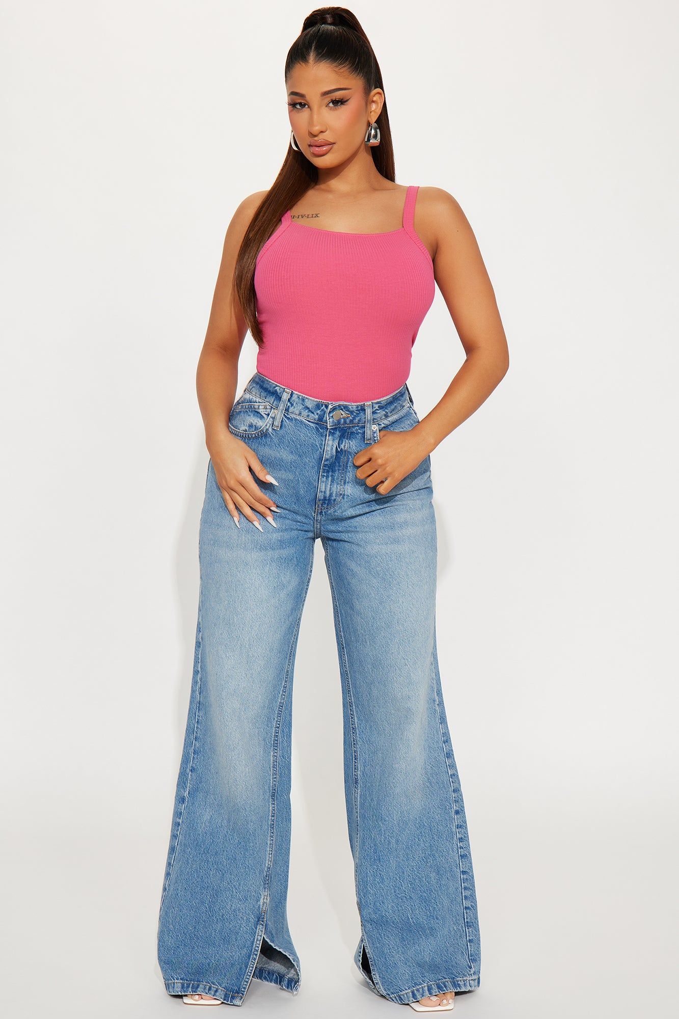 Maria Ribbed Tee - Pink sold by Fashion Nova product image thumbnail 2