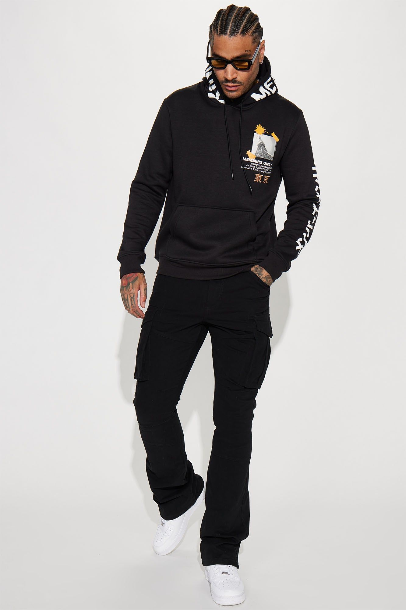 Paris Kanji Hoodie - Black sold by Fashion Nova product image thumbnail 2