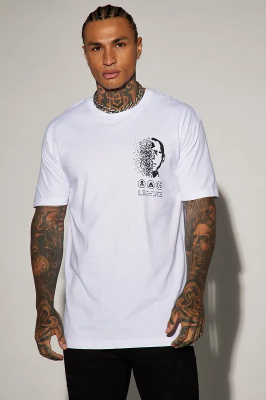 Perception Short Sleeve Tee - White sold by Fashion Nova