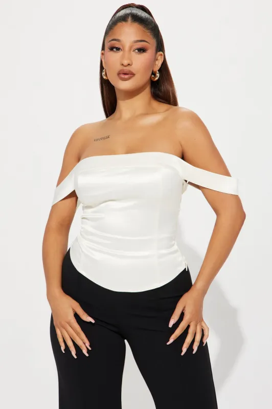 Win Me Over Top - Ivory sold by Fashion Nova