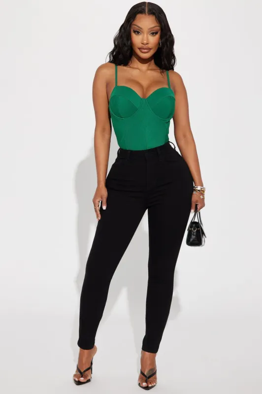 Tall Harper High Rise Stretch Skinny Jeans - Black sold by Fashion Nova