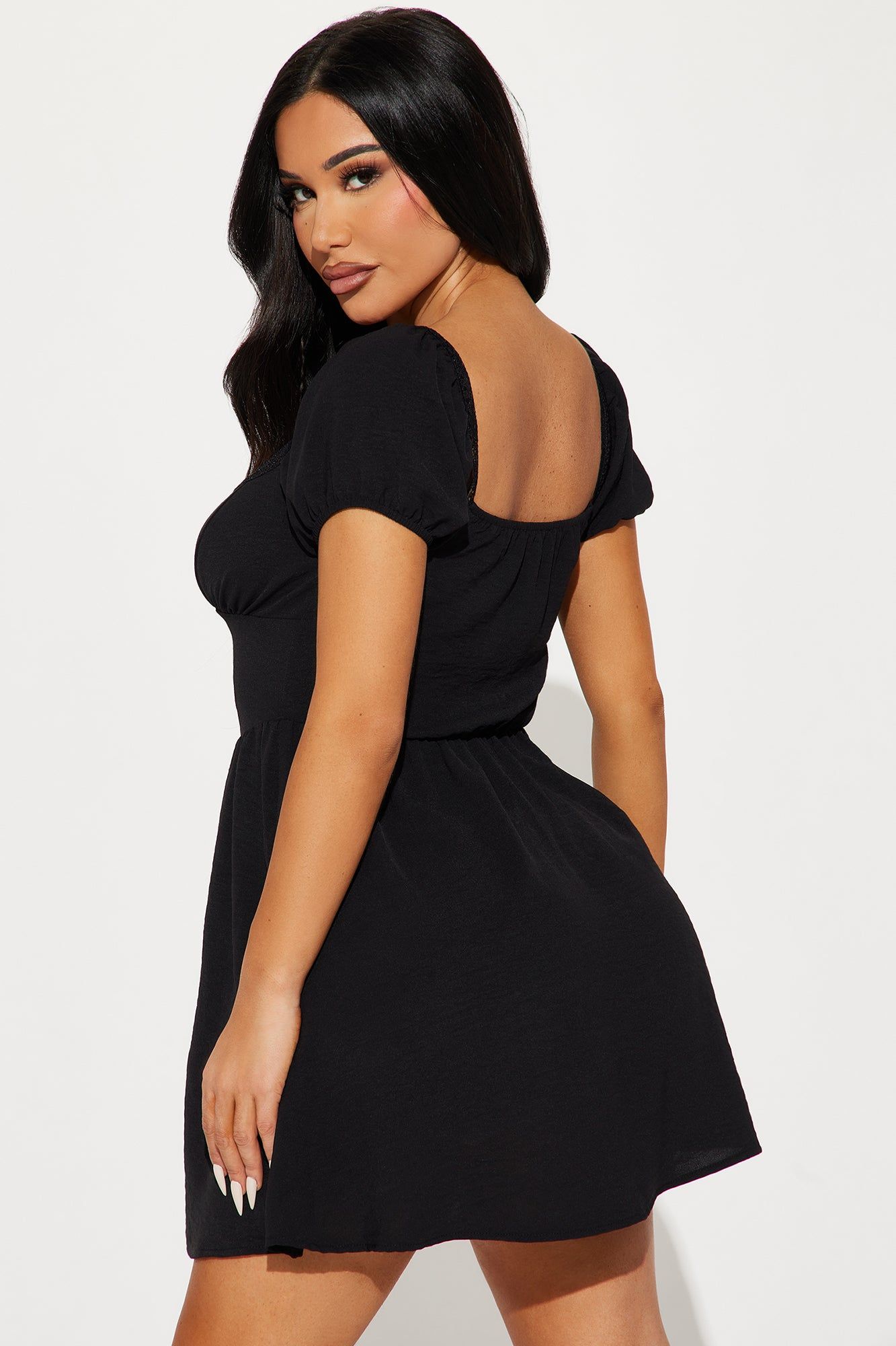 Janie Airflow Mini Dress - Black sold by Fashion Nova product image thumbnail 3