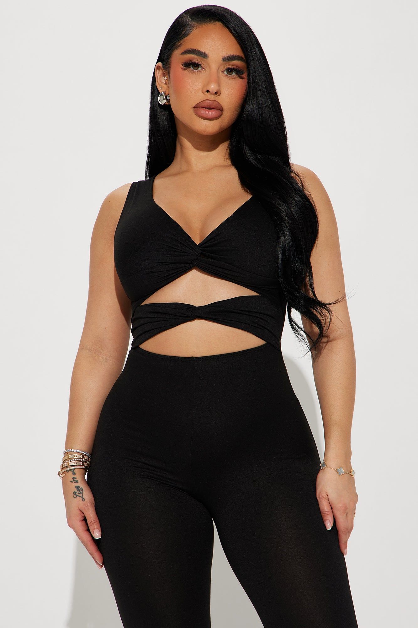 Stop Playing Games Jumpsuit - Black sold by Fashion Nova product image thumbnail 2