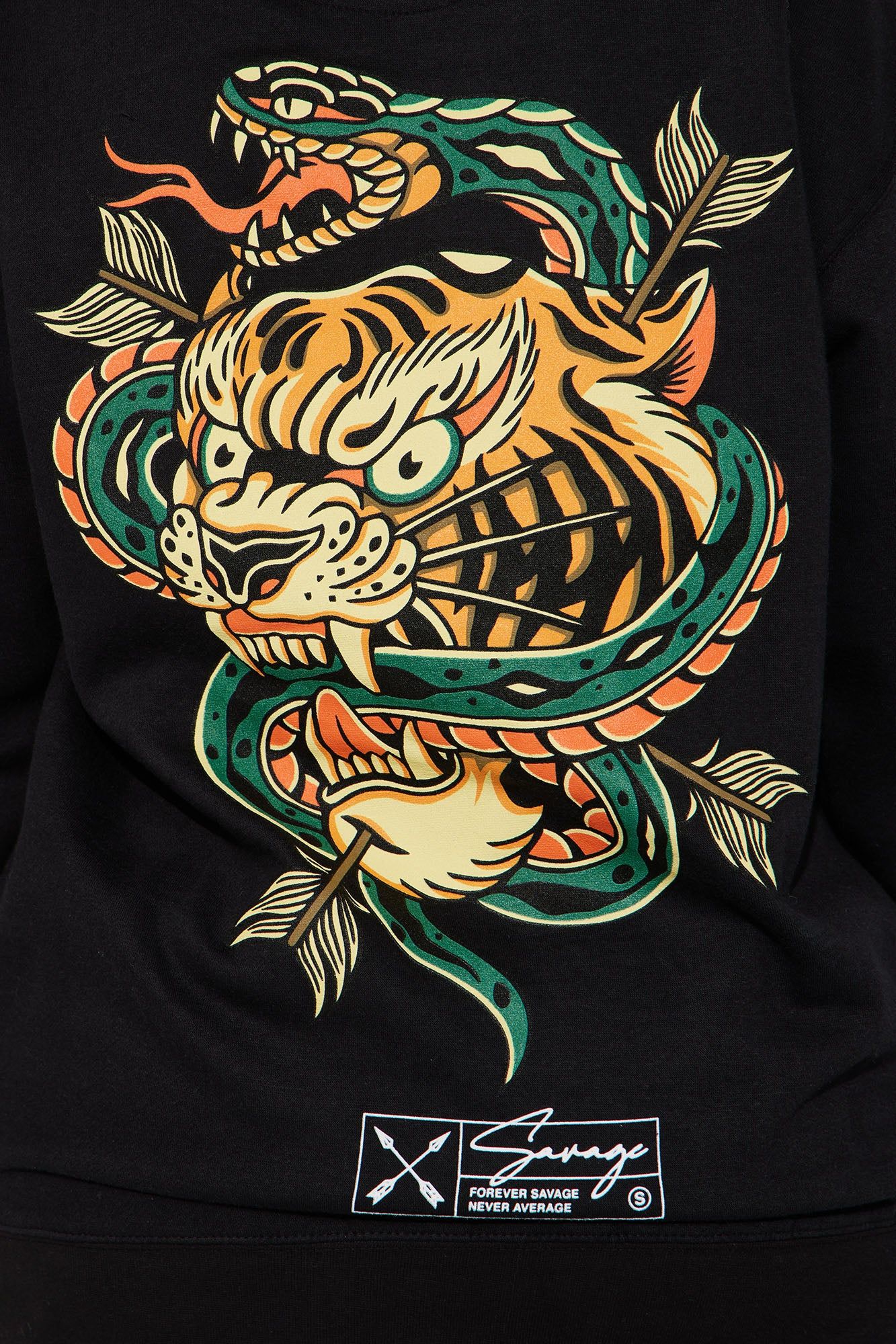 Forever Savage Hoodie - Black sold by Fashion Nova product image thumbnail 4