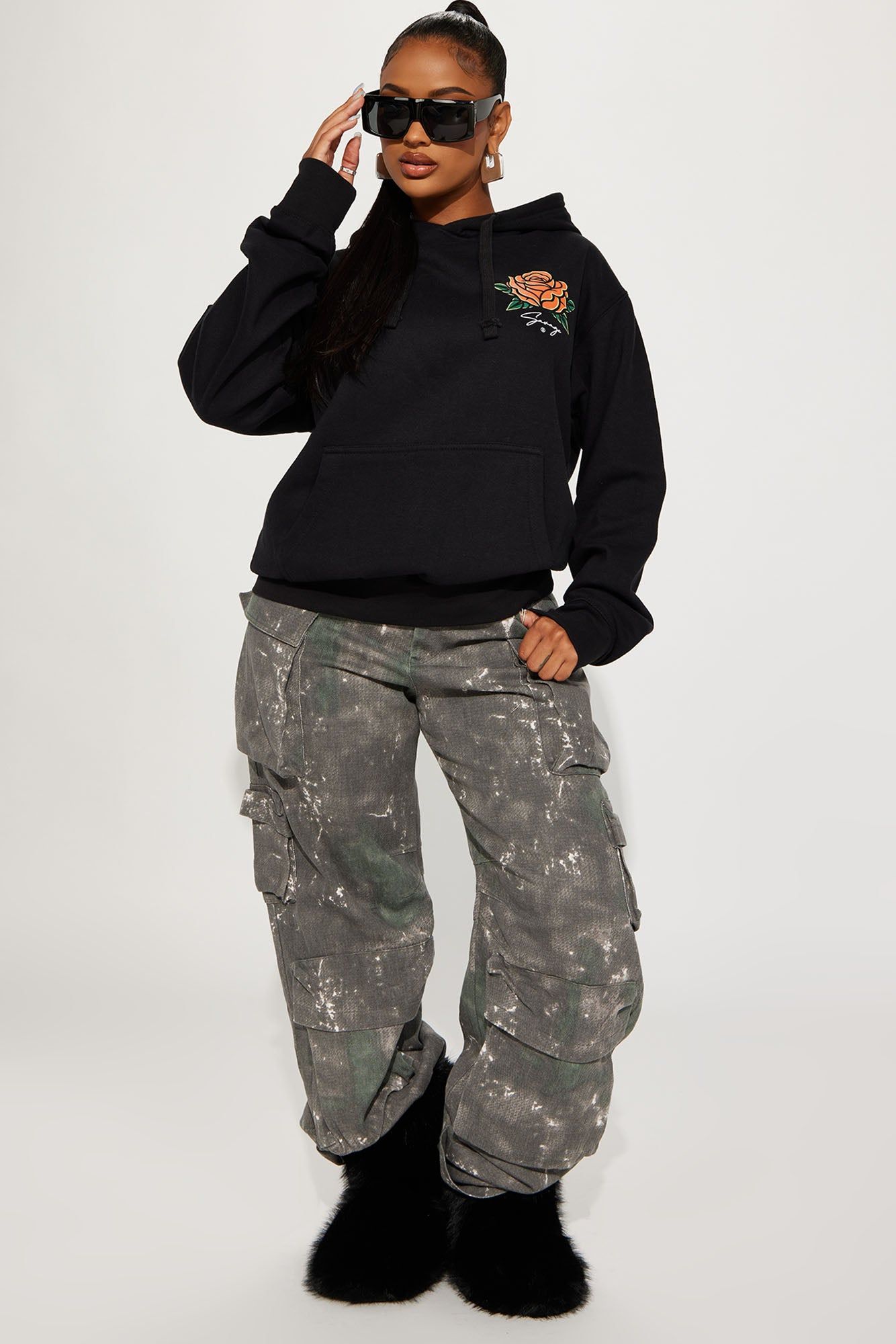 Forever Savage Hoodie - Black sold by Fashion Nova product image thumbnail 2