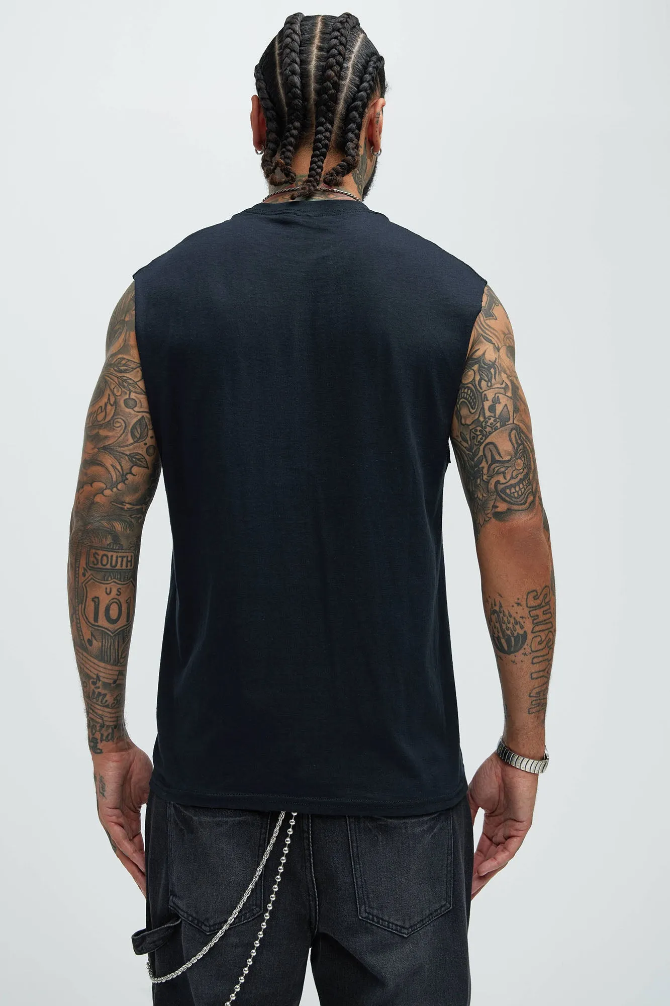 Star Wars The Power Of The Dark Side Sleeveless Tee - Black sold by Fashion Nova product image thumbnail 4