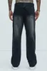 Lava Flow Straight Jeans - Black sold by Fashion Nova
