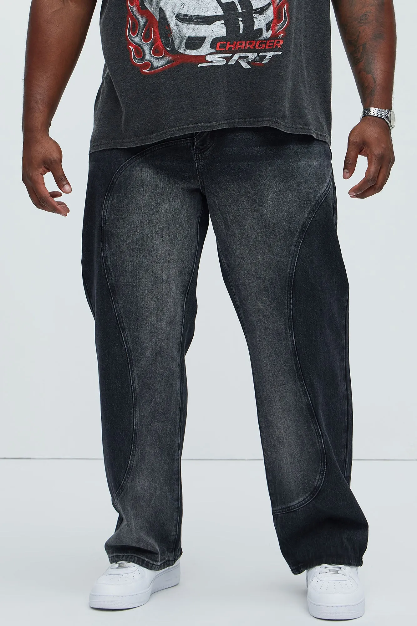 Lava Flow Straight Jeans - Black sold by Fashion Nova product image thumbnail 5