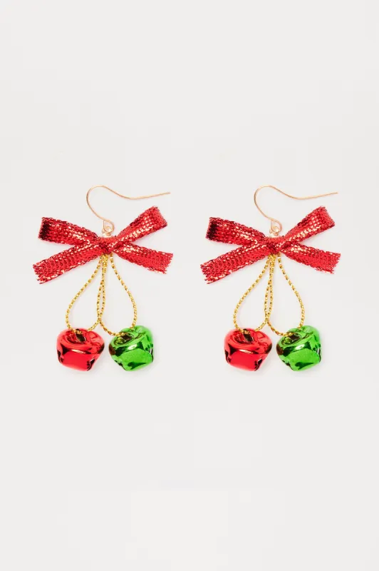Jingleball Earrings  - Multi Color sold by Fashion Nova