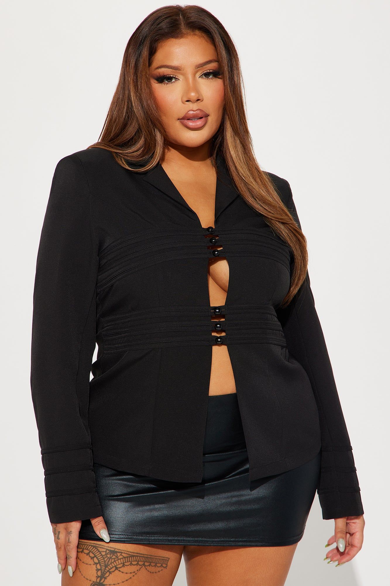 Little Details Shirt - Black sold by Fashion Nova product image thumbnail 4