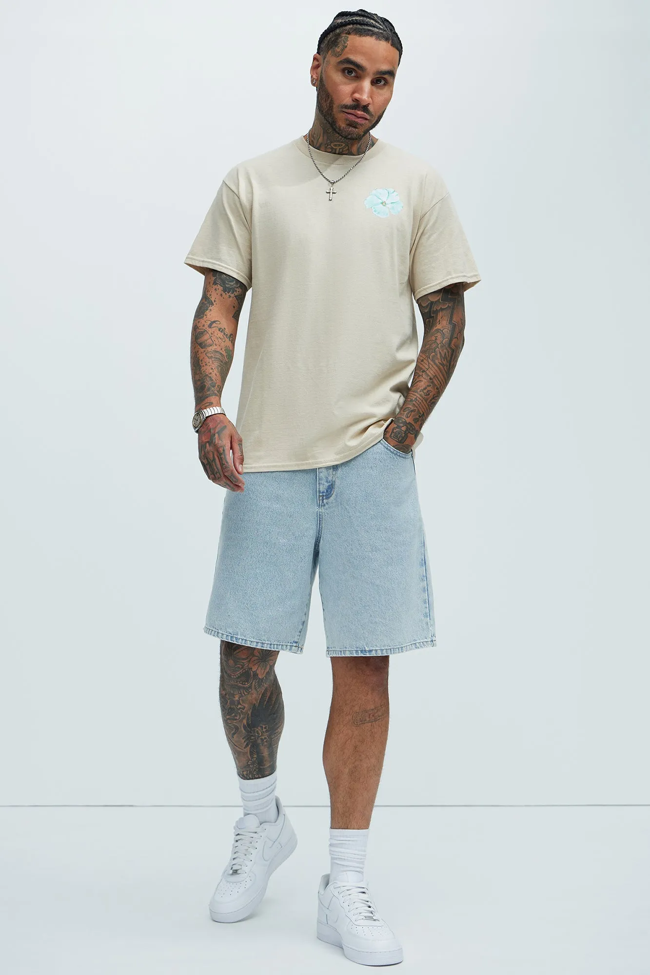 Life Is A Canvas Short Sleeve Tee - Sand sold by Fashion Nova product image thumbnail 2