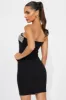 Diamond Temptress Mini Dress - Black sold by Fashion Nova