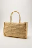 Summer Farmers Market Tote Bag - Natural/Combo sold by Fashion Nova