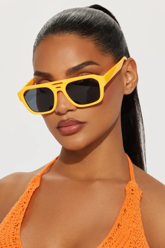 Viator Nation Sunglasses - Orange sold by Fashion Nova