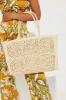 Summer Farmers Market Tote Bag - Natural/Combo sold by Fashion Nova