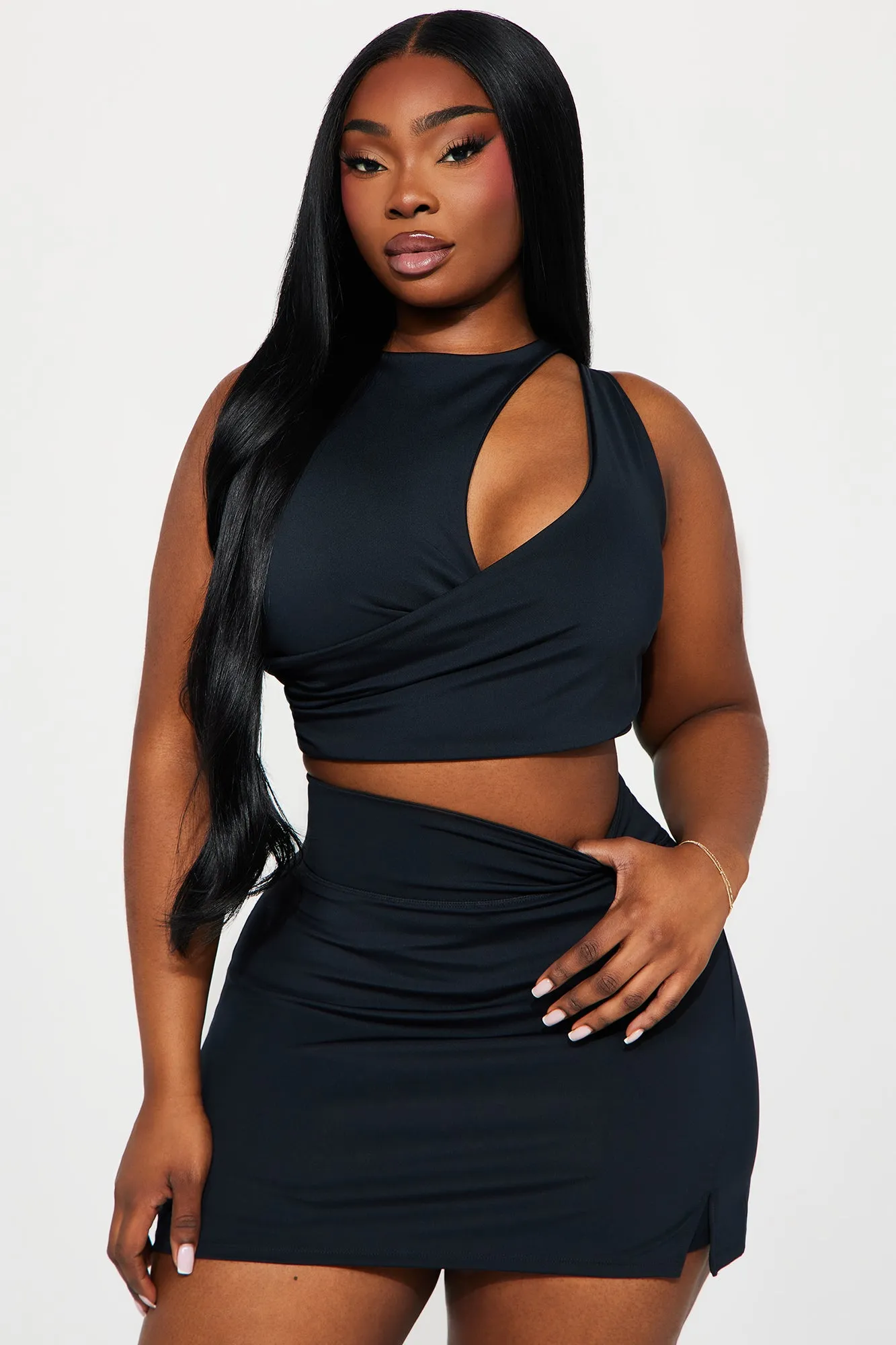 That's A Wrap Active Top - Black sold by Fashion Nova product image thumbnail 5