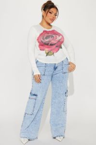 Scarlett Rose Top - Ivory sold by Fashion Nova