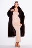 Katalina Rhinestone Mesh Maxi Dress - Nude sold by Fashion Nova