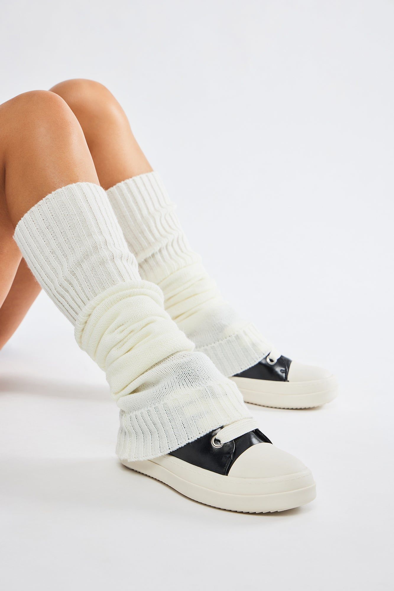 Keeping Me Warm Leg Warmers - Ivory sold by Fashion Nova product image thumbnail 2