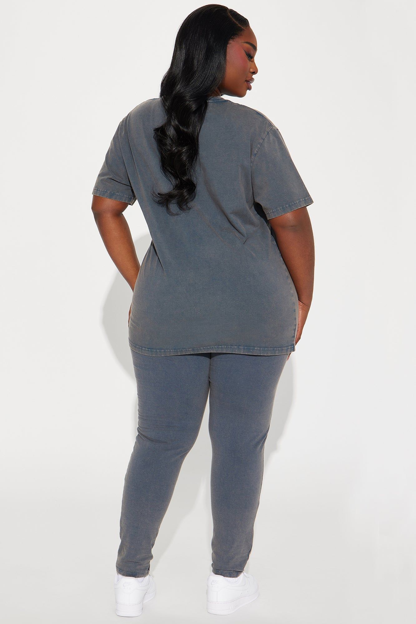 Butterfly Dreams Mineral Wash Legging Set - Denim sold by Fashion Nova product image thumbnail 7