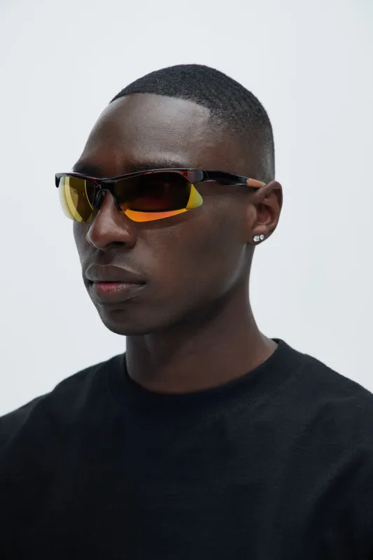 Parachute Pro Sunglasses - Brown sold by Fashion Nova