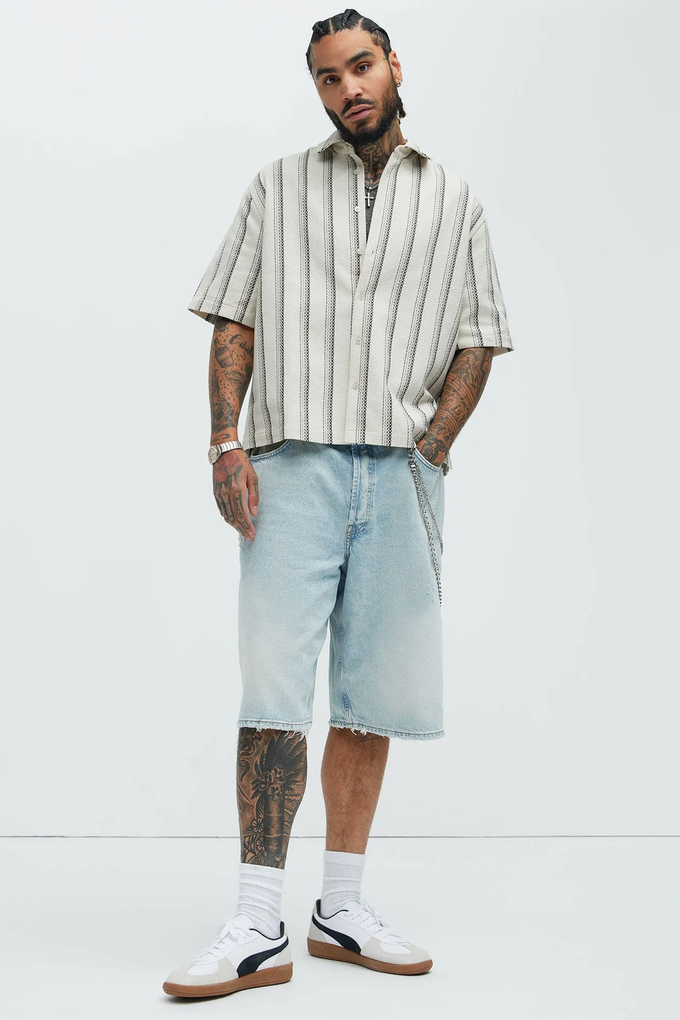 Backbay Shirt - Taupe sold by Fashion Nova product image thumbnail 2