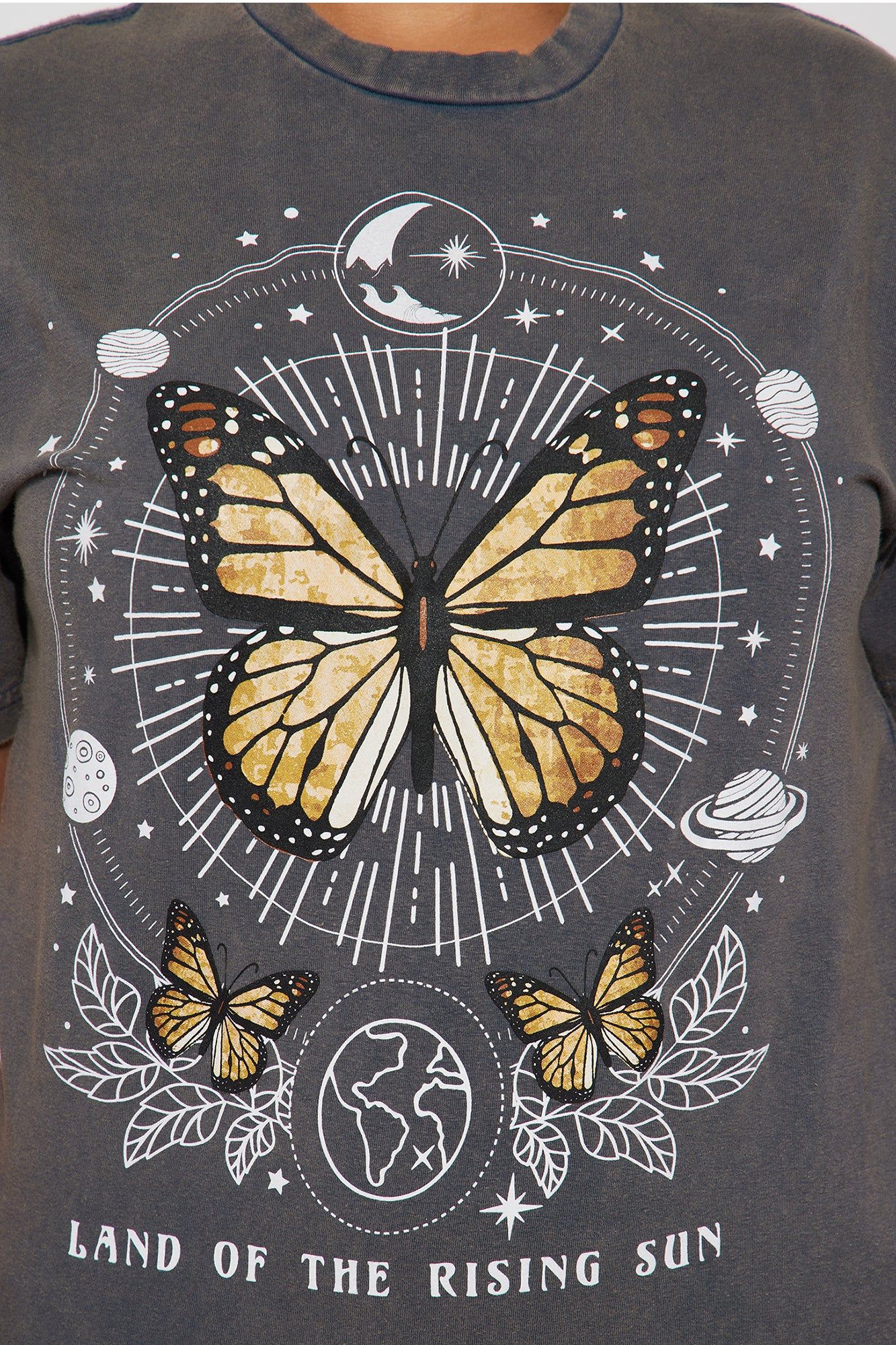 Butterfly Dreams Mineral Wash Legging Set - Denim sold by Fashion Nova product image thumbnail 3