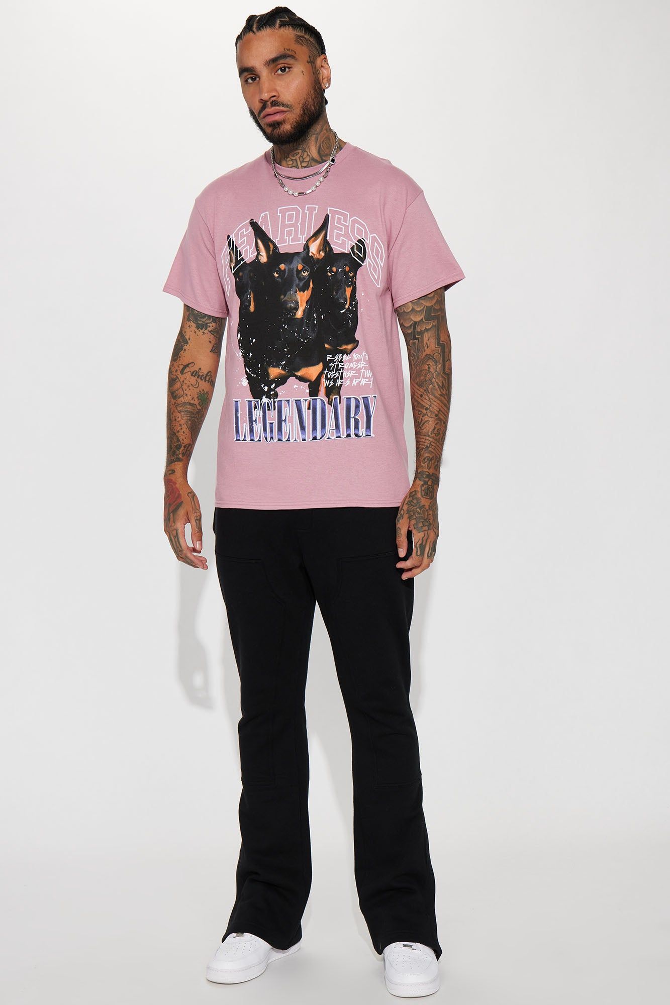 Legendary Squad Short Sleeve Tee - Mauve sold by Fashion Nova product image thumbnail 2