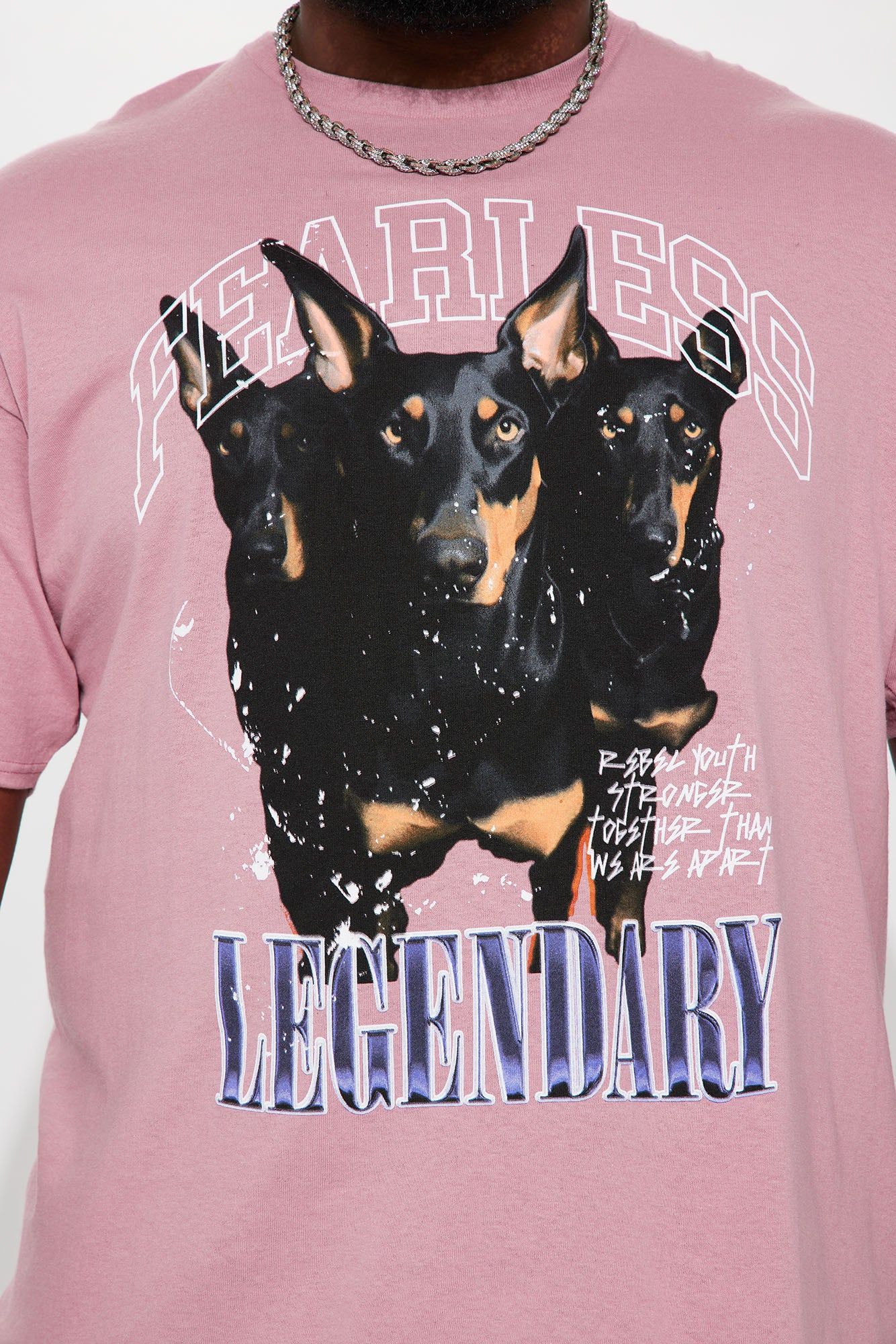 Legendary Squad Short Sleeve Tee - Mauve sold by Fashion Nova product image thumbnail 6