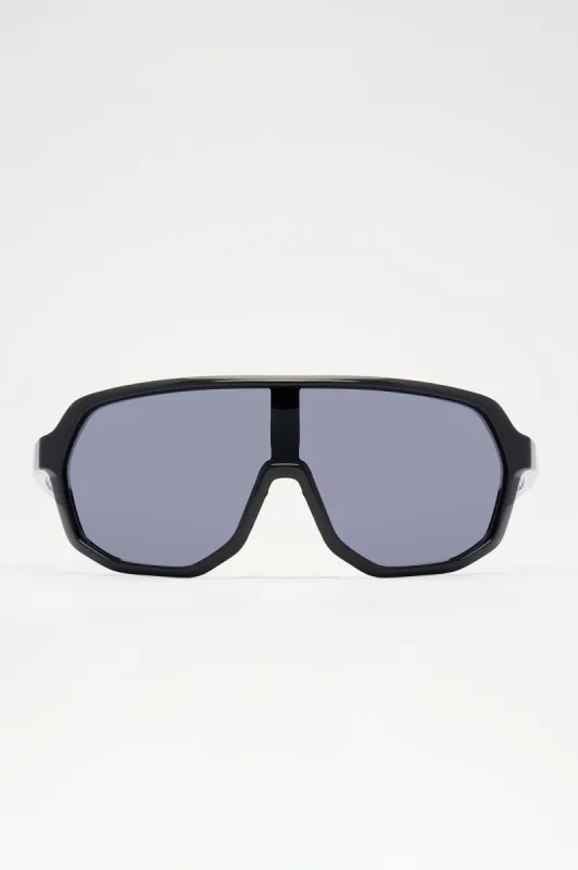 Get Your Attention Sunglasses - Black sold by Fashion Nova