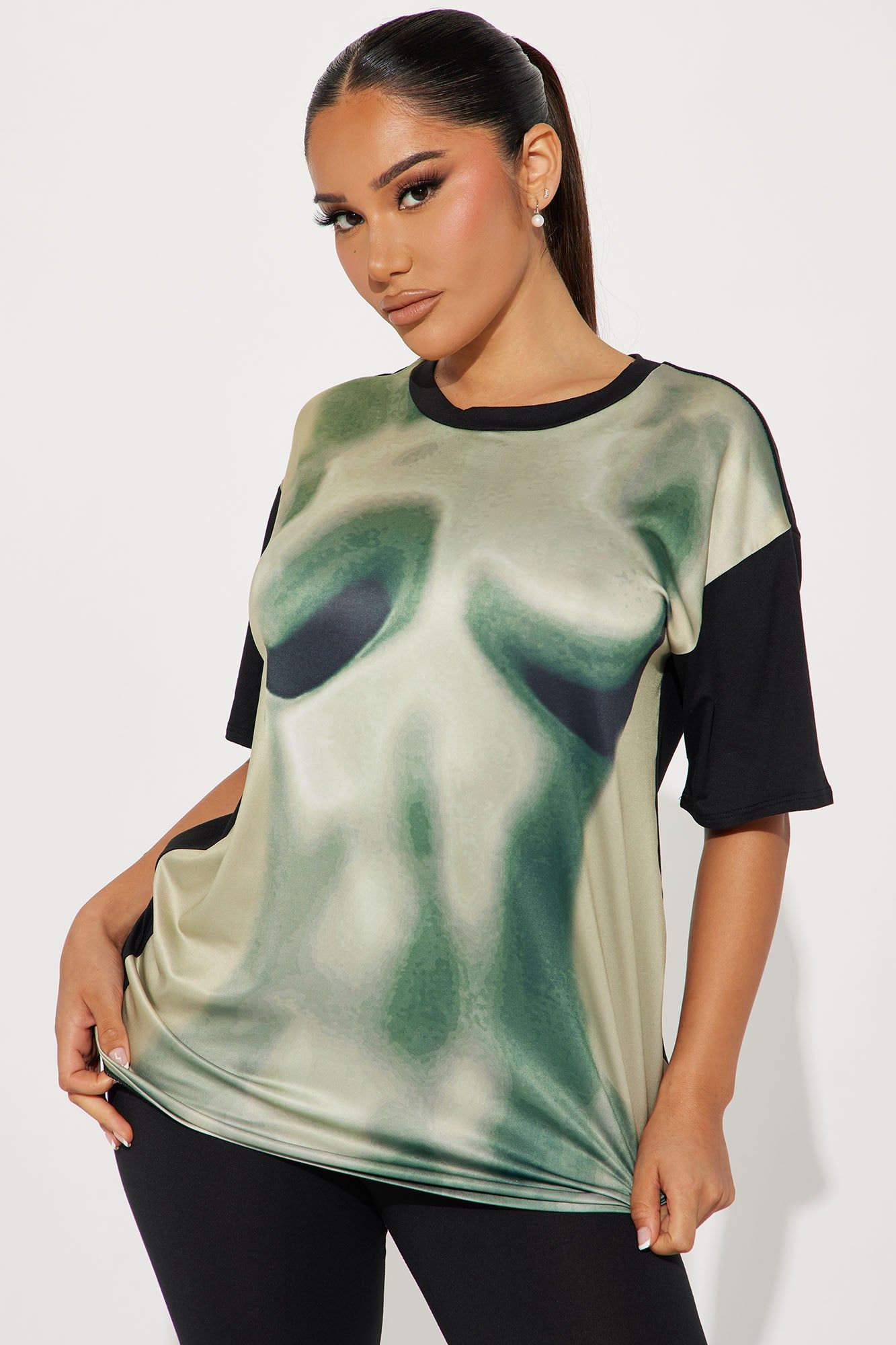 Body Double Legging Set - Black/combo sold by Fashion Nova product image thumbnail 2