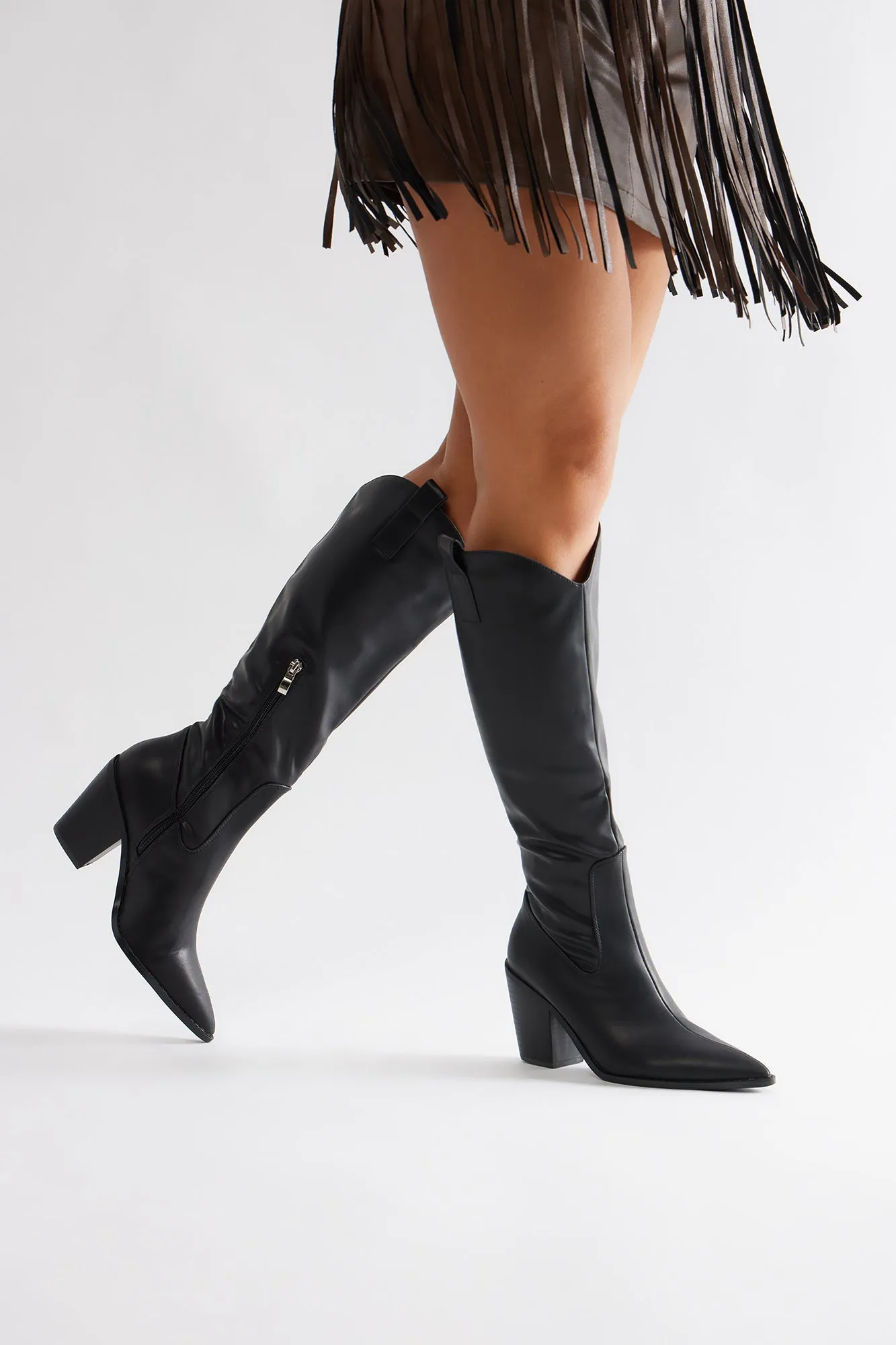 Kentucky Derby Cowboy Boots - Black sold by Fashion Nova product image thumbnail 4