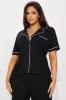 Chill Vibes Only Ribbed PJ Pant Set - Black sold by Fashion Nova