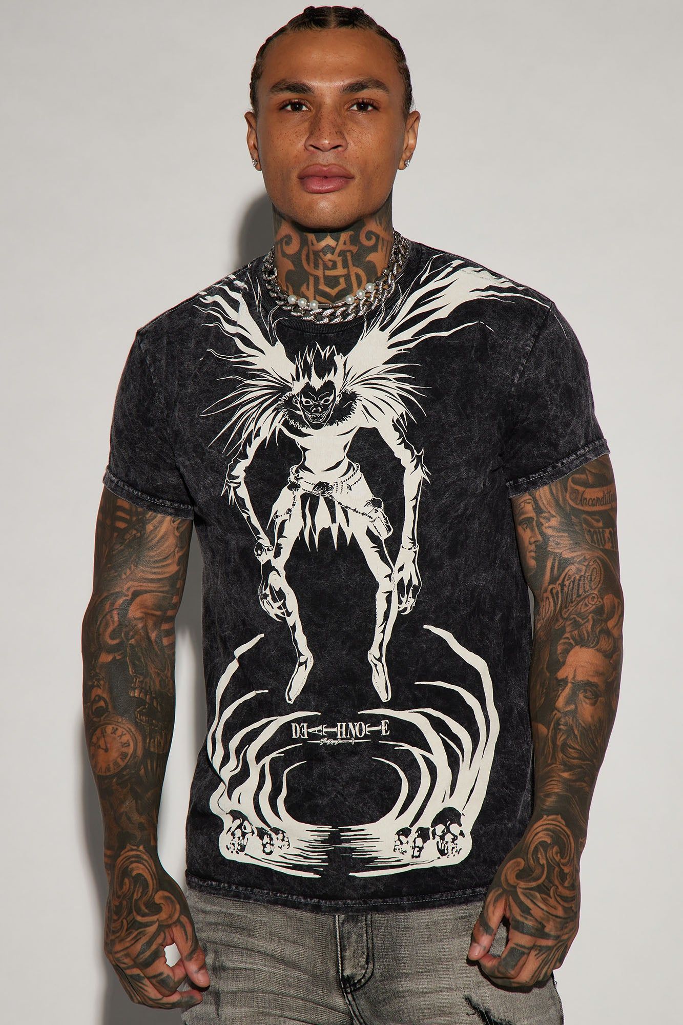 Ryuk Death Note Short Sleeve Tee - Black sold by Fashion Nova