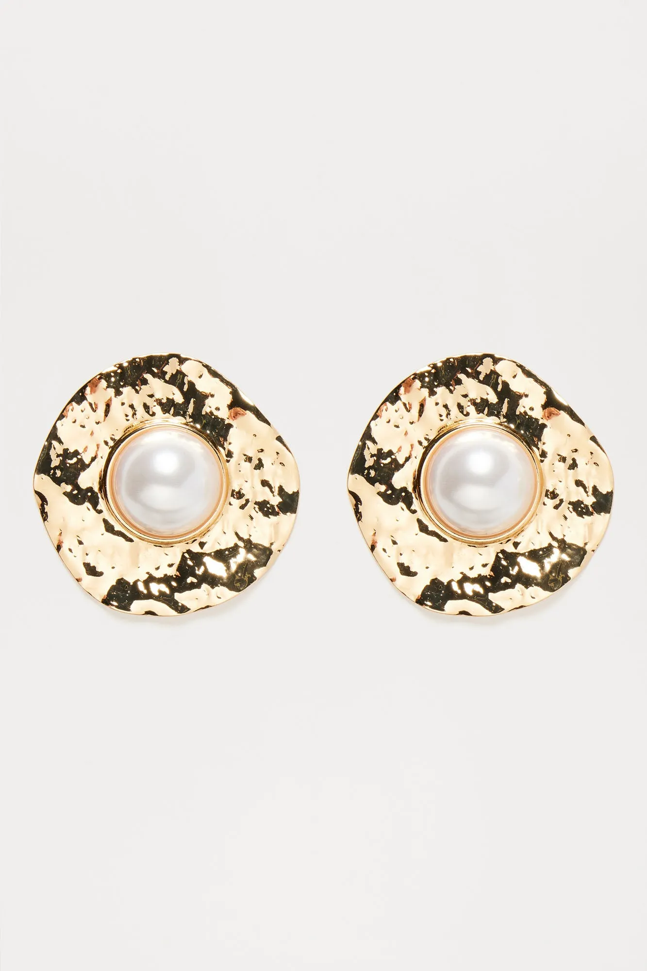 Pearl Girly Earrings - Gold sold by Fashion Nova product image thumbnail 3