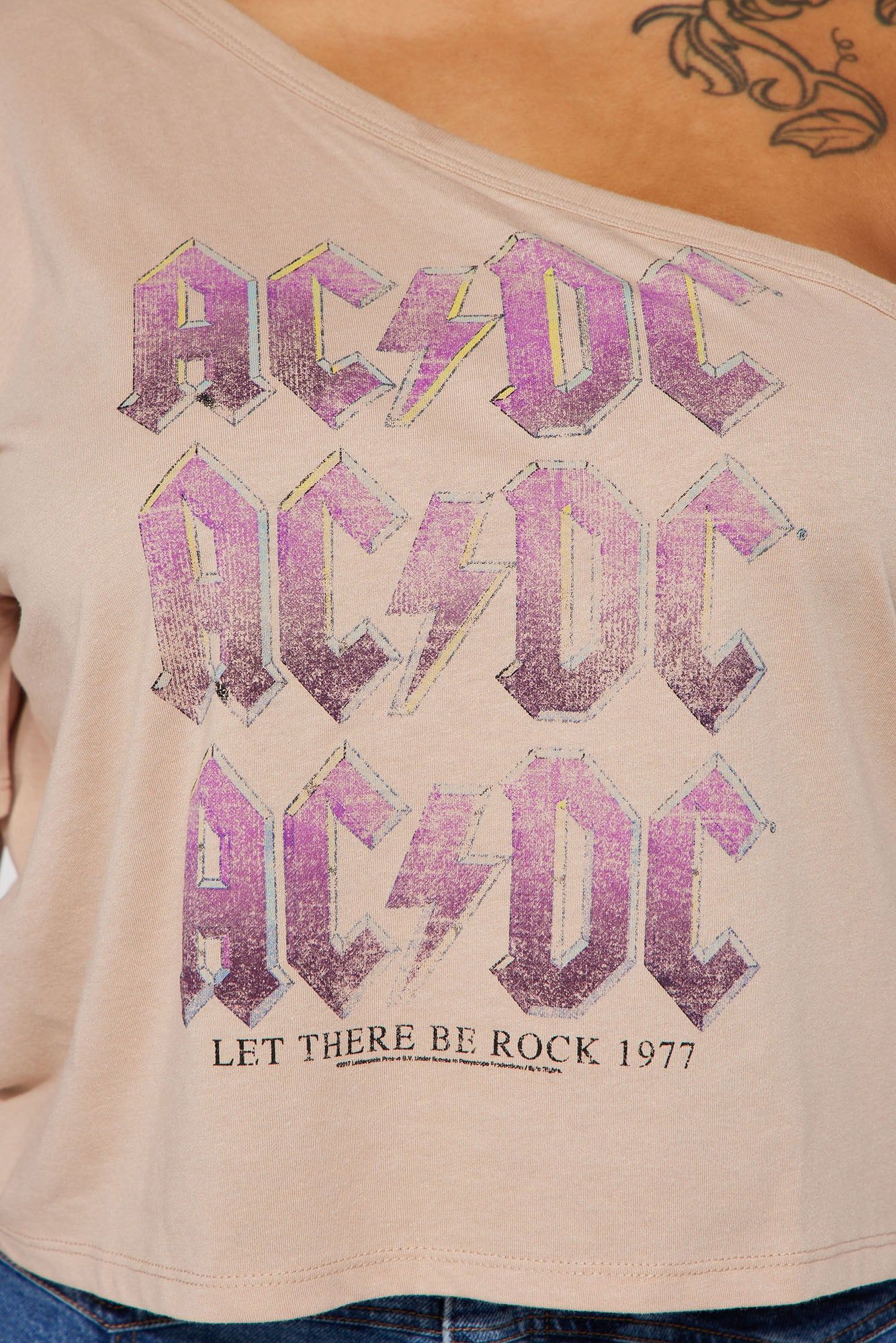 ACDC One Shoulder Top - Taupe sold by Fashion Nova product image thumbnail 7