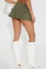 Kariss Cargo Micro Mini Skort - Olive sold by Fashion Nova