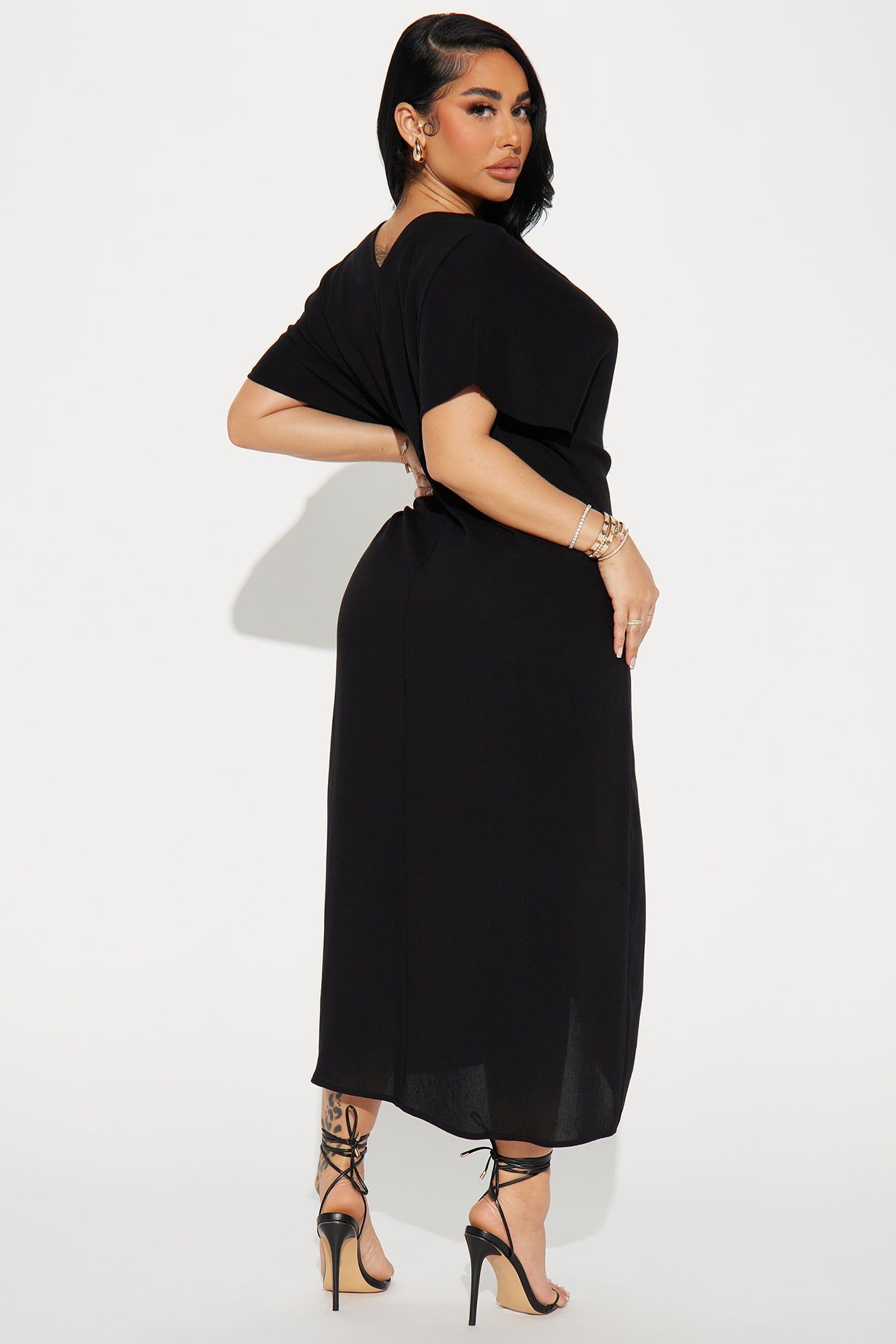 Kylie Kaftan Maxi Dress - Black sold by Fashion Nova product image thumbnail 3