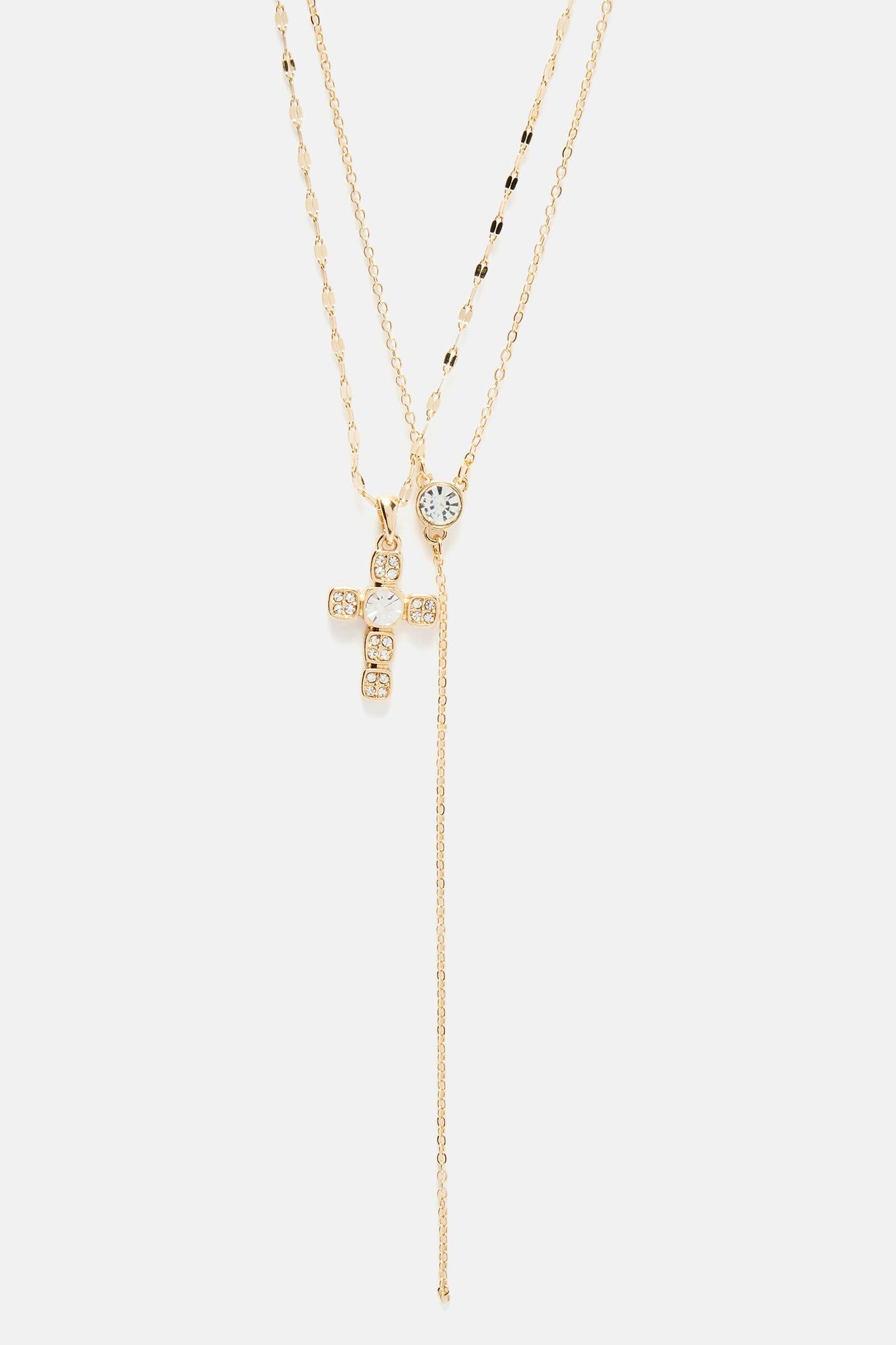 Highly Favored Necklace - Gold sold by Fashion Nova product image thumbnail 3