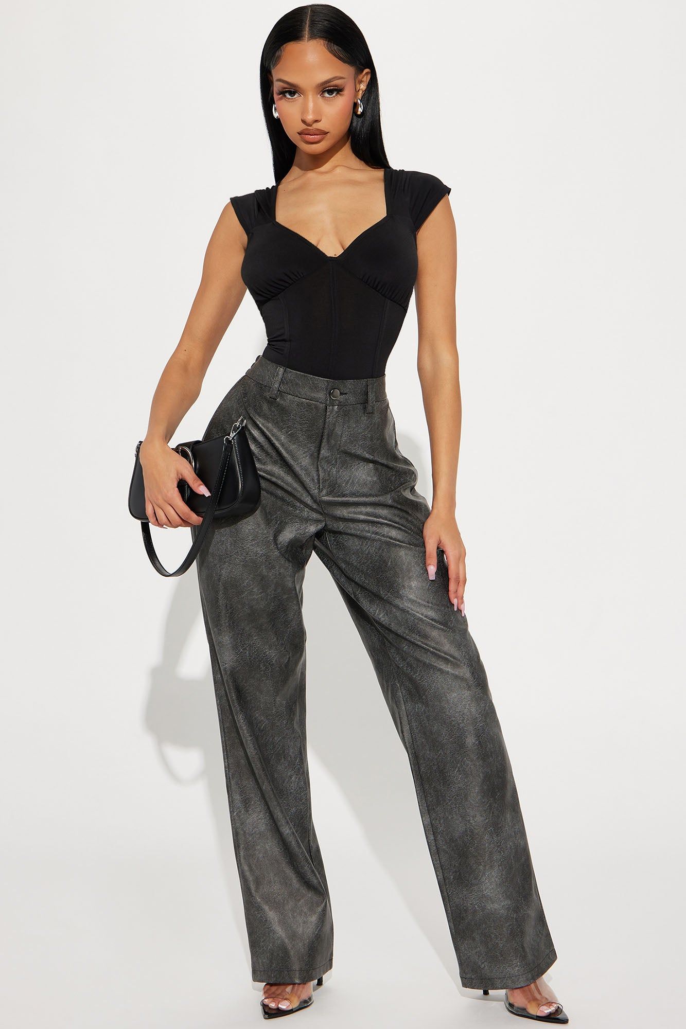 Catching Feelings For You Bodysuit - Black sold by Fashion Nova product image thumbnail 2