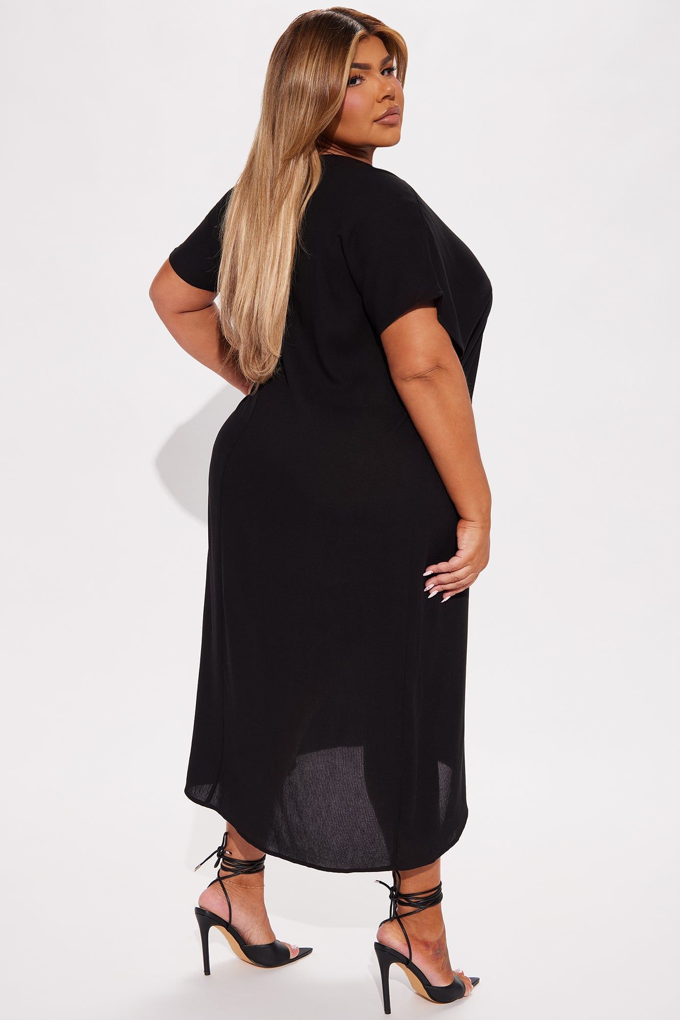 Kylie Kaftan Maxi Dress - Black sold by Fashion Nova product image thumbnail 5