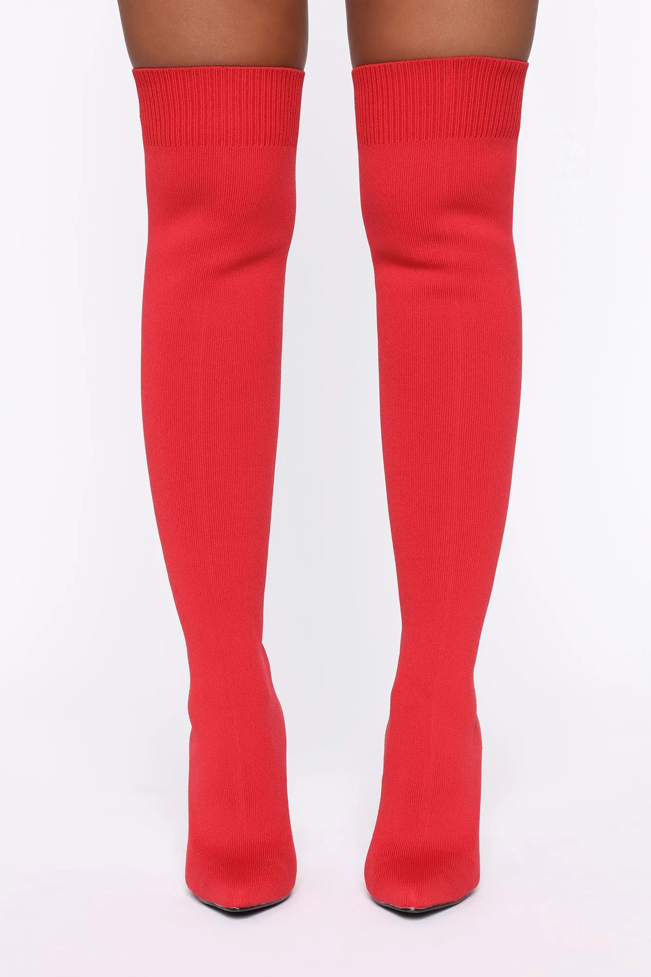Meant That Heeled Boots - Red sold by Fashion Nova product image thumbnail 3