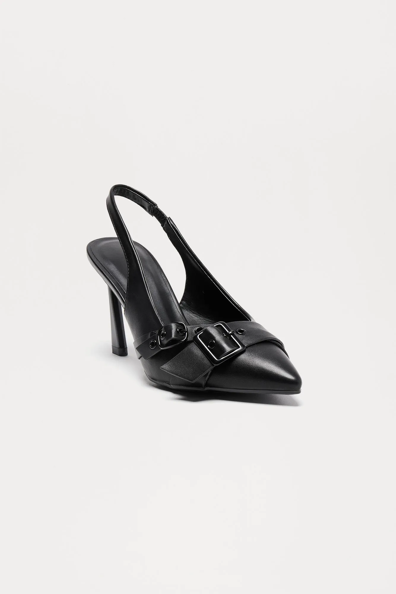 Joseline Slingback Pumps - Black sold by Fashion Nova product image thumbnail 2