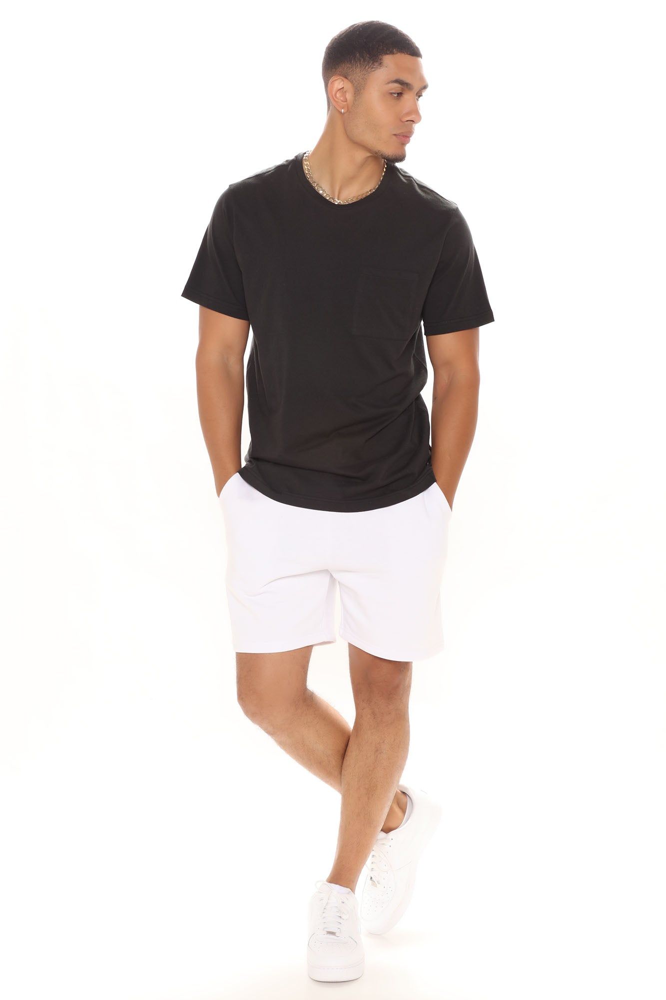 The Essential Pocket Tee - Black/combo sold by Fashion Nova product image thumbnail 3