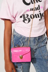 Mini So Jelly Crossbody Handbag - Fuchsia sold by Fashion Nova