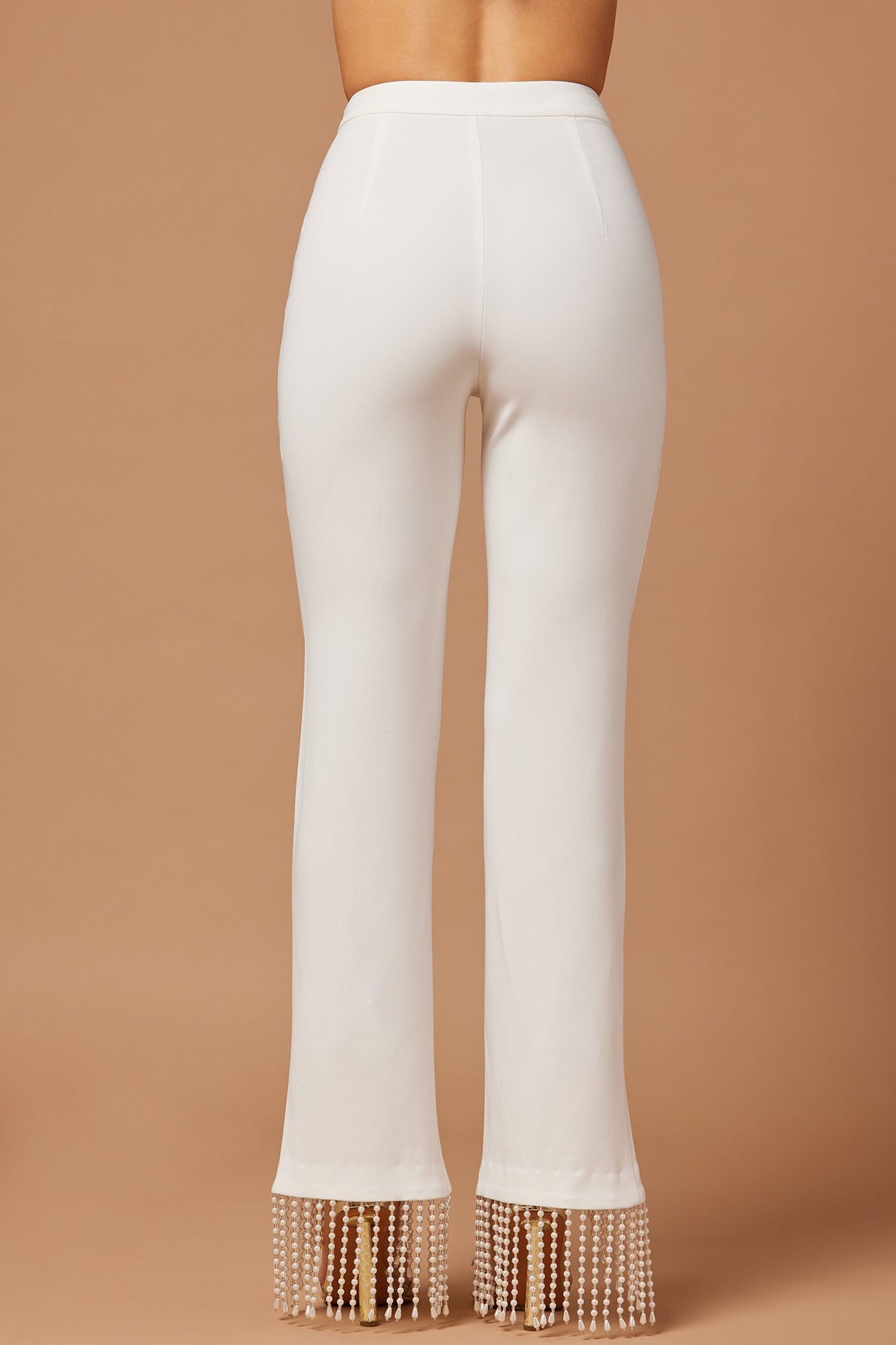 Sadie Pearl Pant - White sold by Fashion Nova product image thumbnail 4