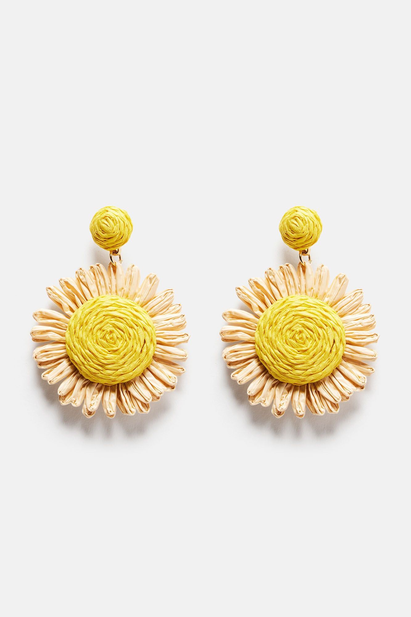 Buy Me Sunflowers Earrings - Tan sold by Fashion Nova product image thumbnail 3