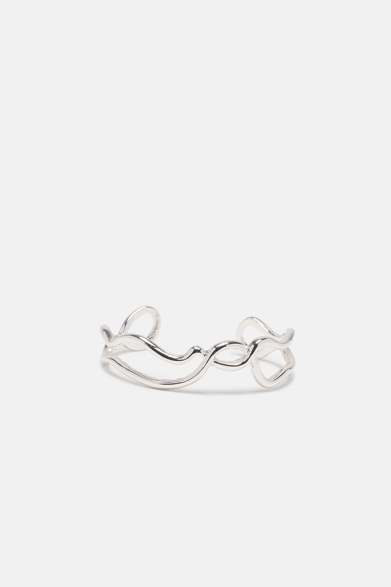 New Look Cuff Bracelet - Silver sold by Fashion Nova product image thumbnail 3