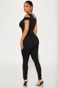 Make My Week Jumpsuit - Black sold by Fashion Nova