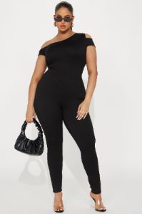 Make My Week Jumpsuit - Black sold by Fashion Nova